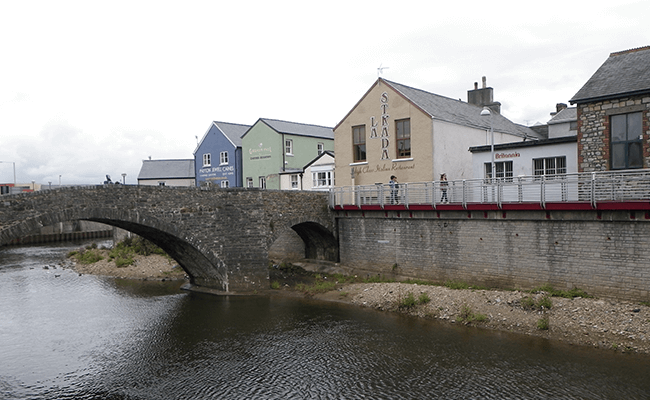 A bridge near Porthcawl